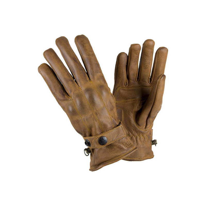 Motorcycle gloves By City Elegant beige