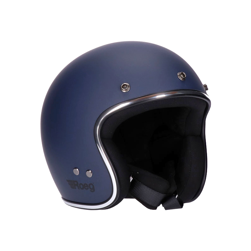 Motorcycle helmet open face ROEG Jett blau