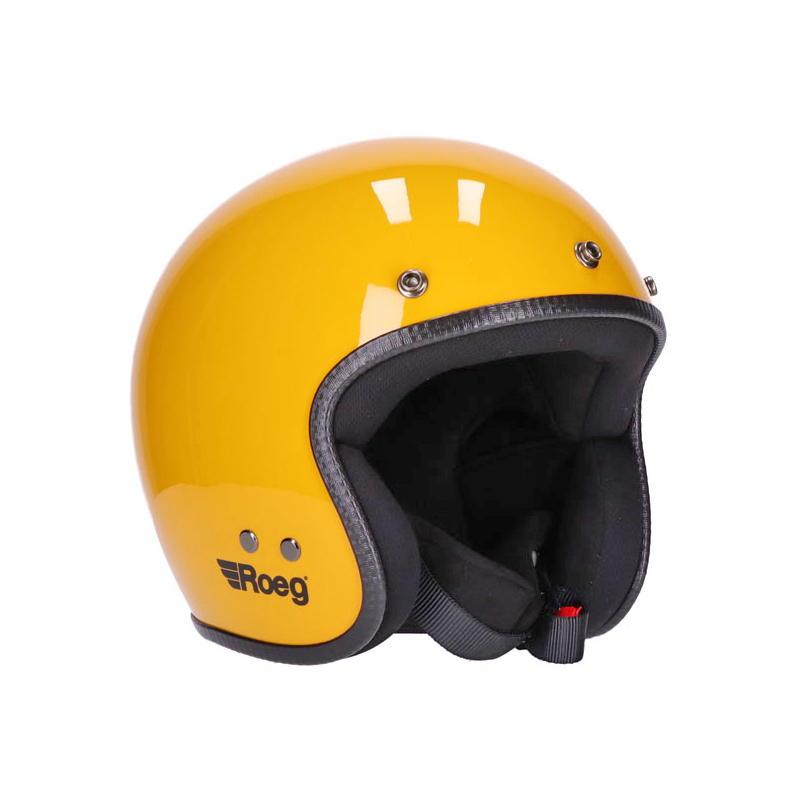 Motorcycle helmet open face ROEG Jett yellow