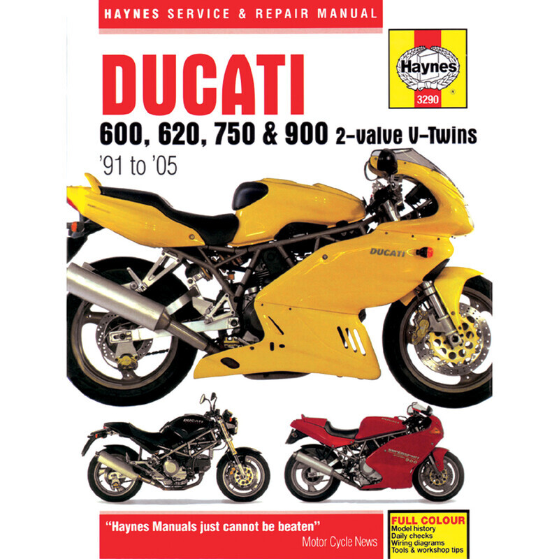 Werkstatthandbuch Ducati 600-900 -'01