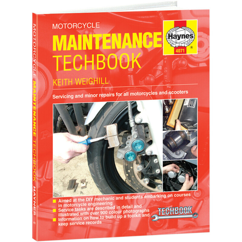 Motorrad technik buch Haynes Maintenance