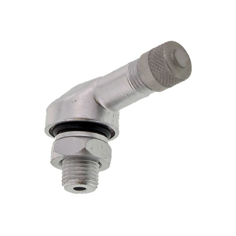 Motorrad Reifen Ventil 8.3mm 90° grau matt