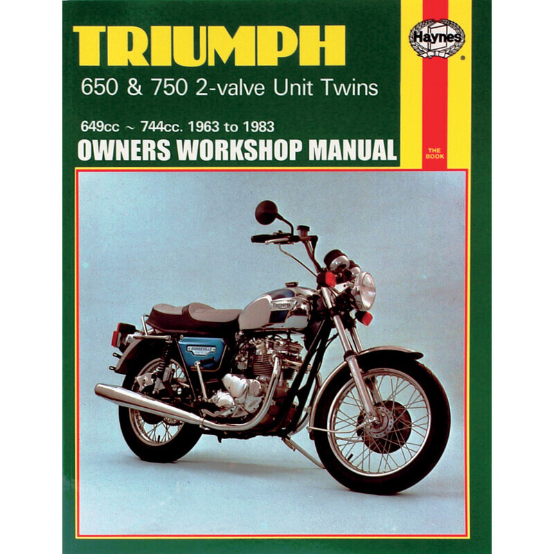 Werkstatthandbuch Triumph Bonneville -'83