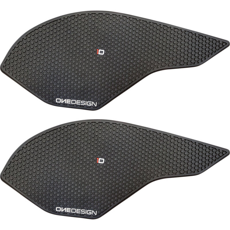 OneDesign Fuel tank knee pads Triumph Street Triple '13- black pair