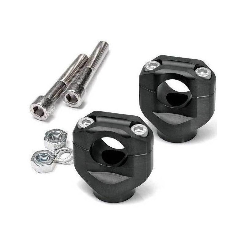 Lenkererhöhung Yamaha XJ6 Diversion -'12 LSL schwarz kit