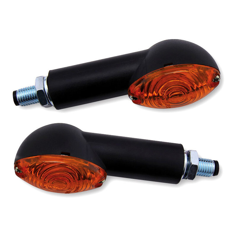 Shin Yo Halogenblinker Cat-Eye lang schwarz paar