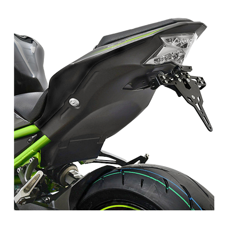 soporte de matricula kawasaki z 900 18- zieger pro