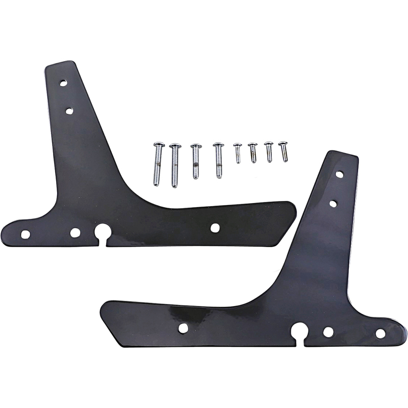 Sissybar mounting plates Harley-Davidson Sportster '04- Drag Specialties black