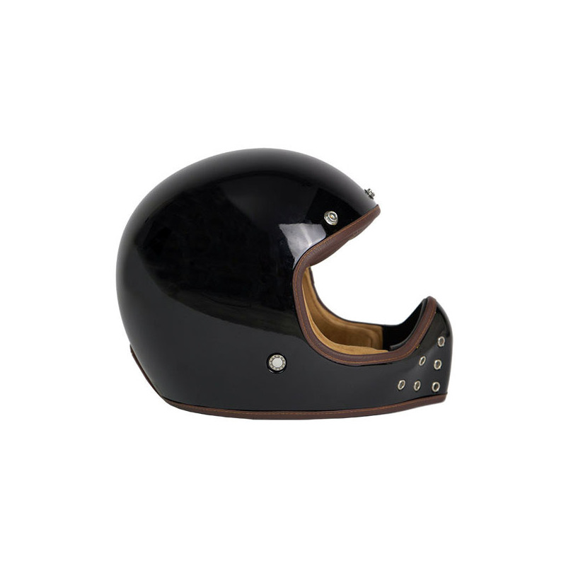 Motorcycle helmet full face By City The Rock black