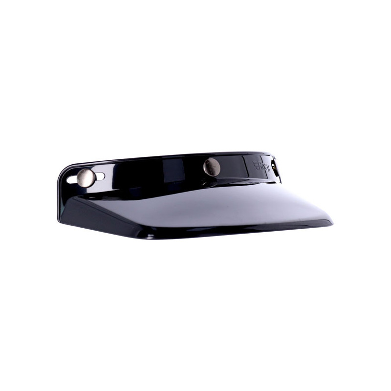 Motorcycle helmet visor Roeg Peak black