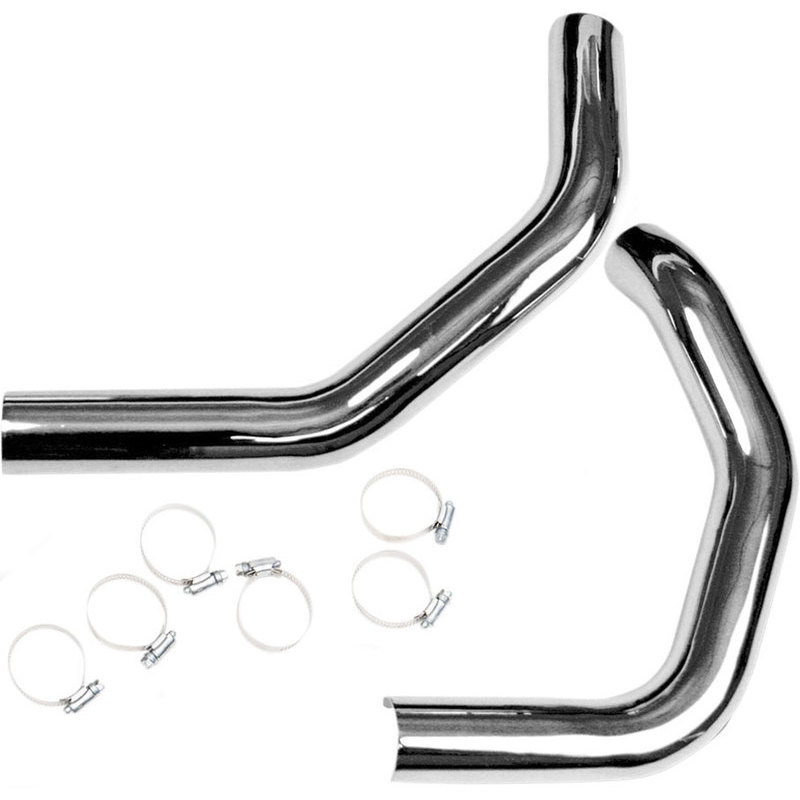 Auspuff rohr hitzeschild Harley-Davidson Sportster '14- chrom