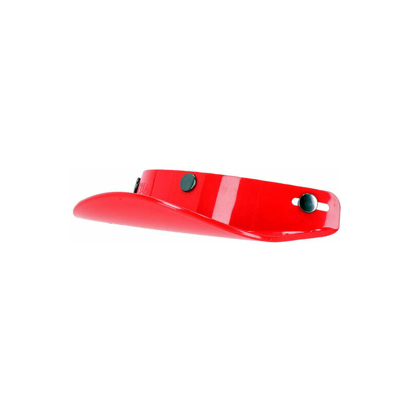 13 And a Half Motorcycle helmet visor 13 1/2 Scum Peak red