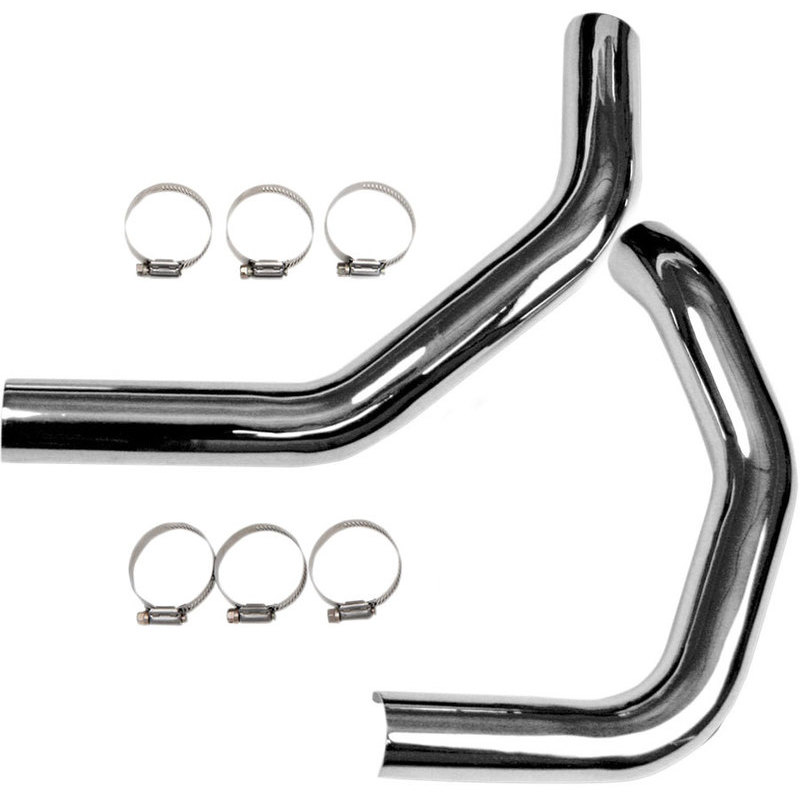 Paughco Auspuff rohr hitzeschild Harley-Davidson Sportster -'13 chrom