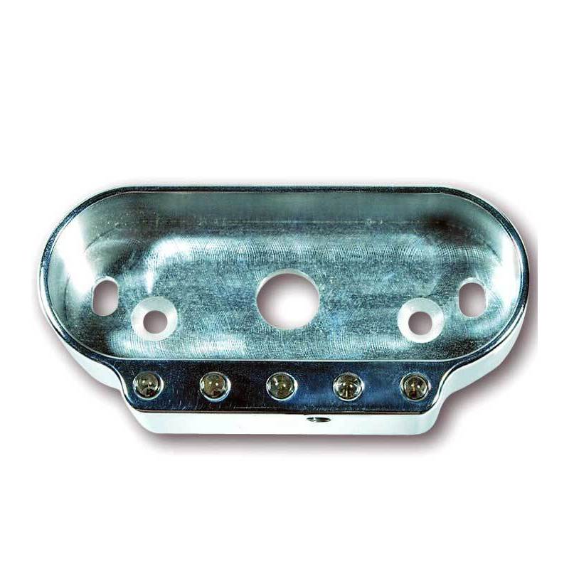 Bracket Motogadget Motoscope with indicator lights polish